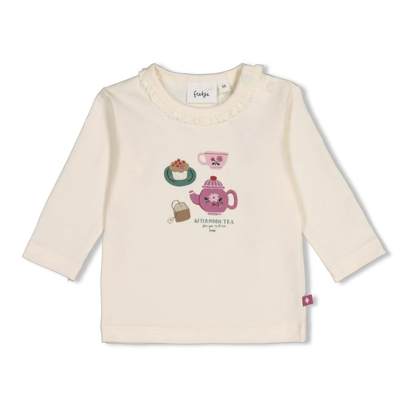 Feetje Babykleding Longsleeve Afternoon Tea Creme