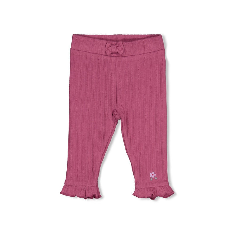 Feetje Babykleding Legging rib Afternoon Tea Berry