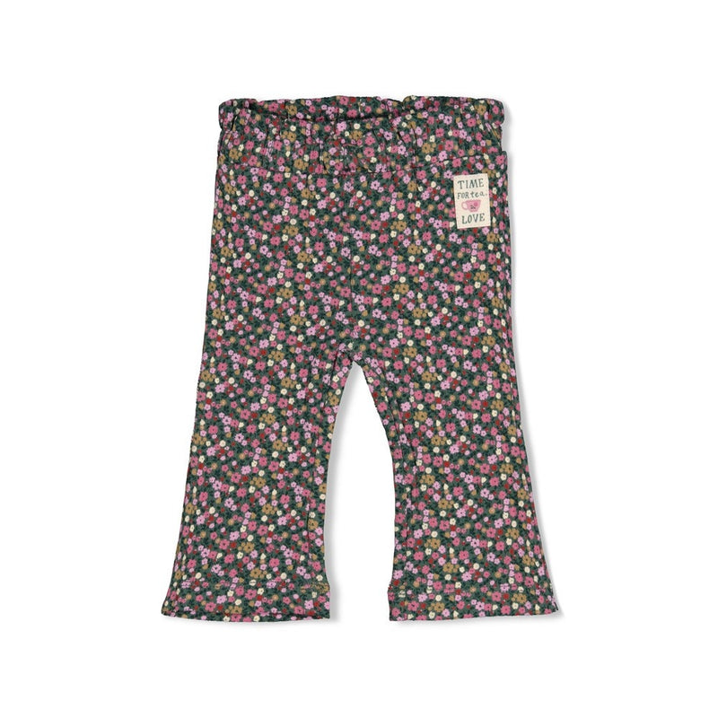 Feetje Babykleding Flare broek rib Afternoon Tea Groen
