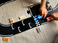 Roadblocks Race Signs