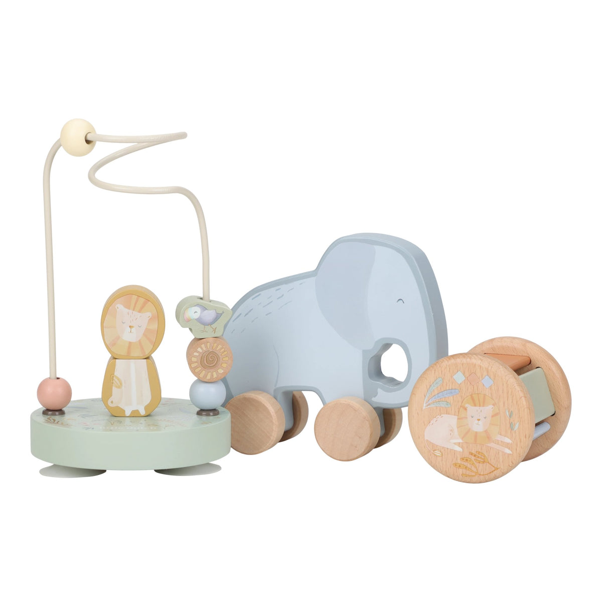 Houten Giftset Safari Friends FSC