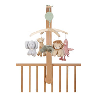 Houten muziekmobiel Safari Friends FSC