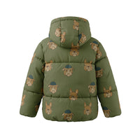Your Wishes Puffer Coat Dog Capulet Olive
