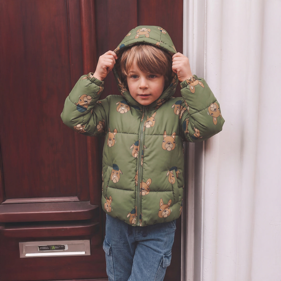 Your Wishes Puffer Coat Dog Capulet Olive