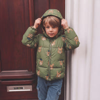 Your Wishes Puffer Coat Dog Capulet Olive
