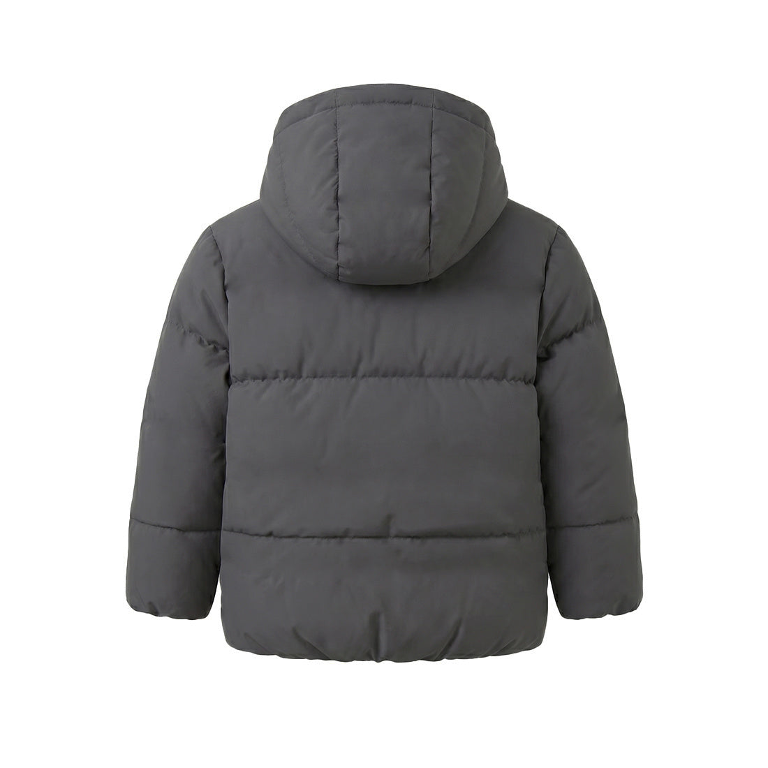 Your Wishes Puffer Coat Solid Blue
