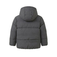 Your Wishes Puffer Coat Solid Blue